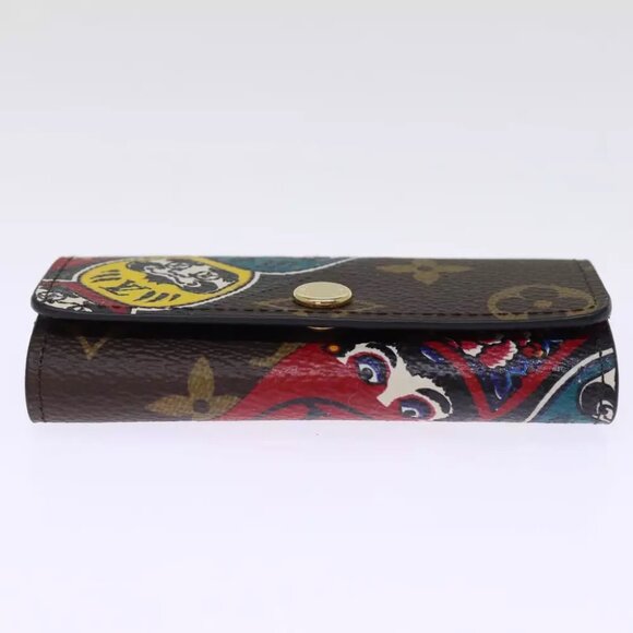 LOUIS VUITTON Monogram Kabuki Daruma Multicles 4 Key Case - Picture 4 of 7